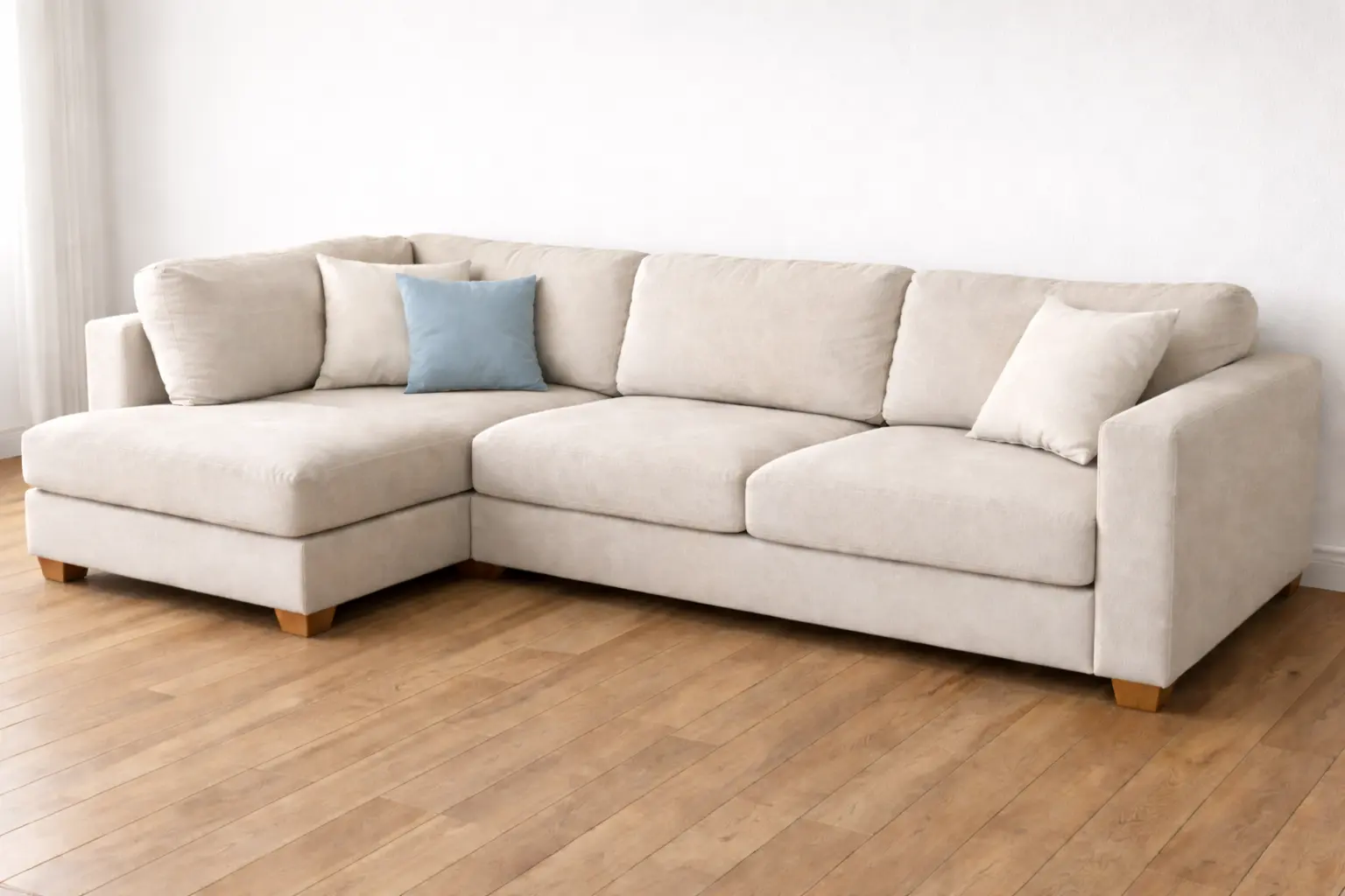 Sofa after cleaning